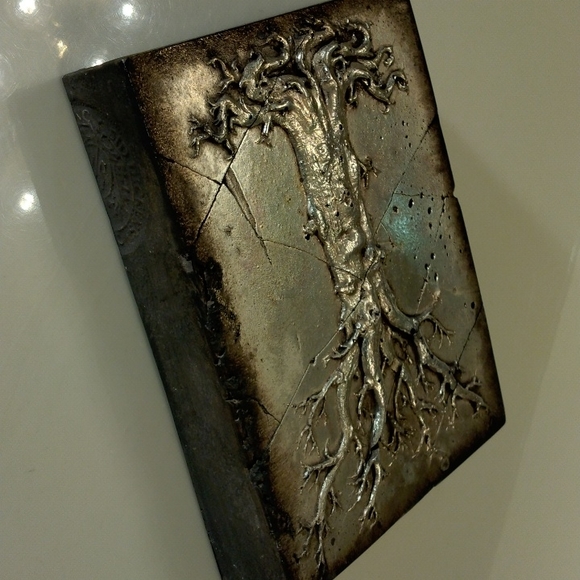 Sid Dickens SZ-191 "Tree of Life Evolution" silver Memory-Block *Rare & Retired* - Picture 6 of 8